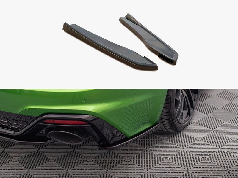 Maxton Design Rear Side Splitters Audi RS5 F5 Facelift