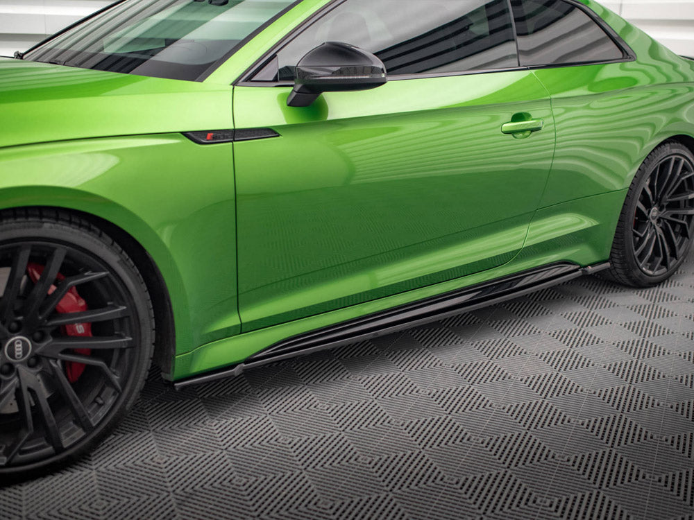 Maxton Design Side Skirts Diffusers Audi RS5 Coupe F5 Facelift