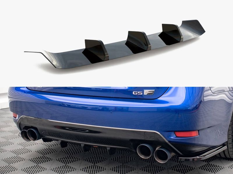 Maxton Design Rear Valance Lexus GS F Mk4 Facelift