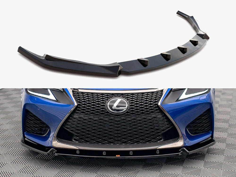 Maxton Design Front Splitter V.1 Lexus GS F Mk4 Facelift