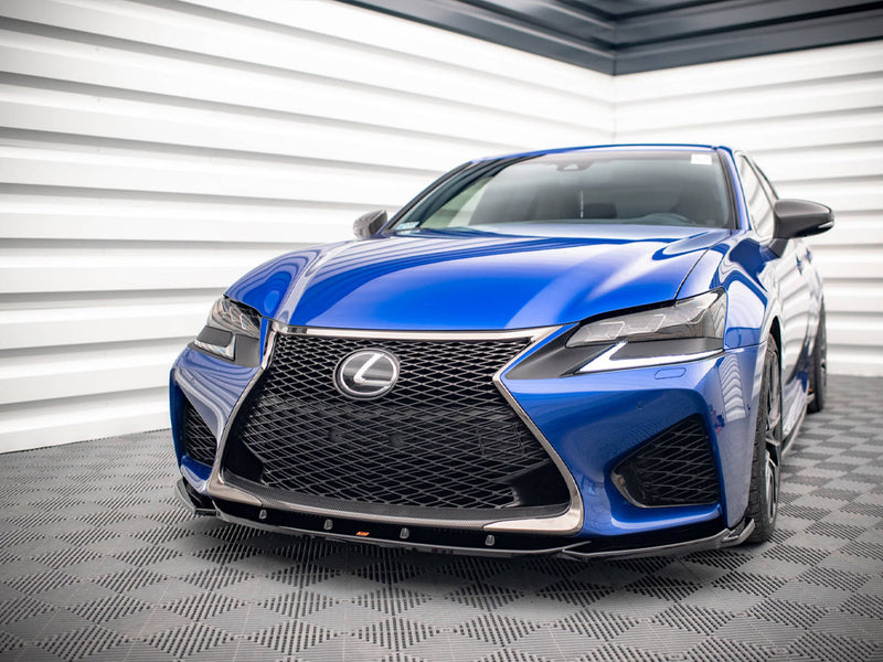 Maxton Design Front Splitter V.2 Lexus GS F Mk4 Facelift