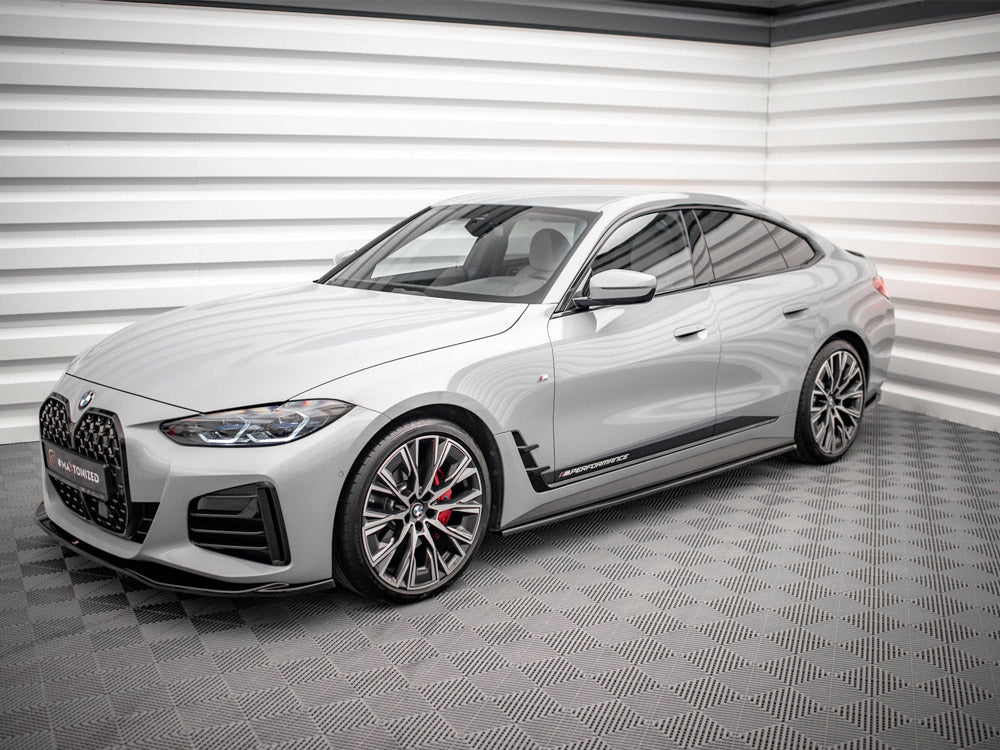 Maxton Design Side Skirts Diffusers V.1 BMW 4 Gran Coupe M-Pack / M440i G26