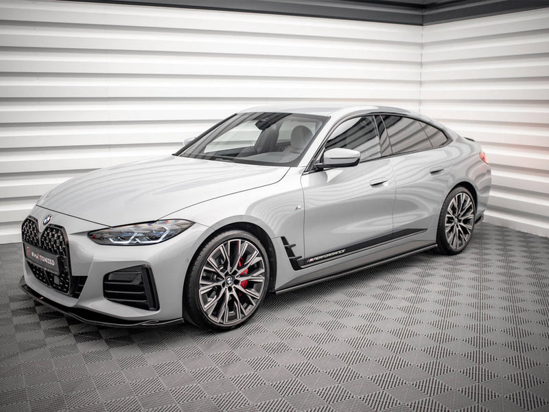 Maxton Design Side Skirts Diffusers V.1 BMW 4 Gran Coupe M-Pack / M440i G26