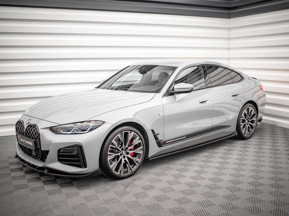 Maxton Design Side Skirts Diffusers V.2 BMW 4 Gran Coupe M-Pack / M440i G26