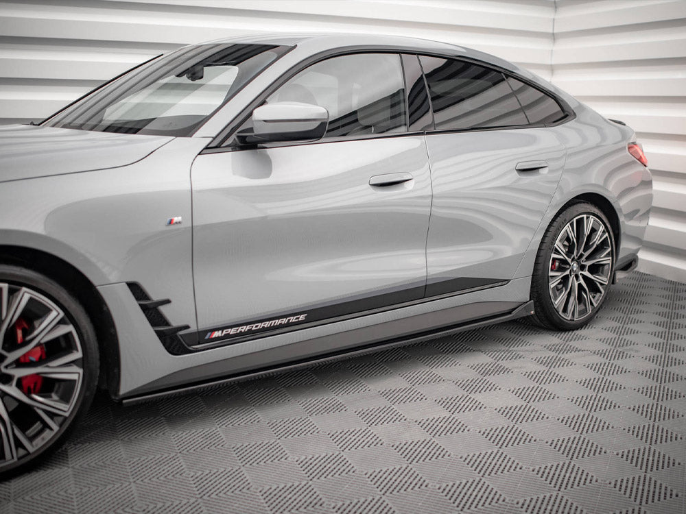 Maxton Design Side Skirts Diffusers V.2 BMW 4 Gran Coupe M-Pack / M440i G26
