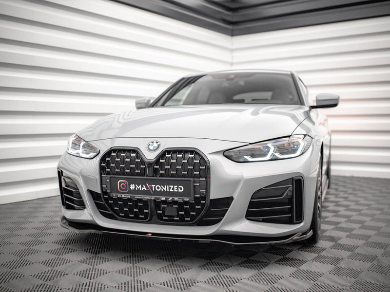 Maxton Design Front Splitter V.1 BMW 4 / i4 Gran Coupe M-Pack / M440i G26