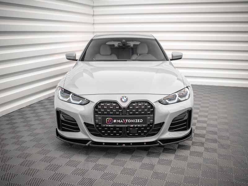 Maxton Design Front Splitter V.2 BMW 4 / i4 Gran Coupe M-Pack / M440i G26