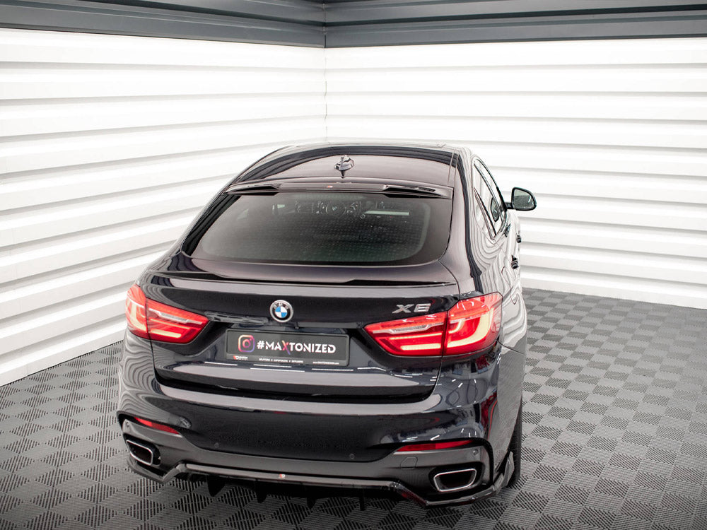 Maxton Design Rear Window Extension BMW X6 F16 M-Pack / X6 M F86
