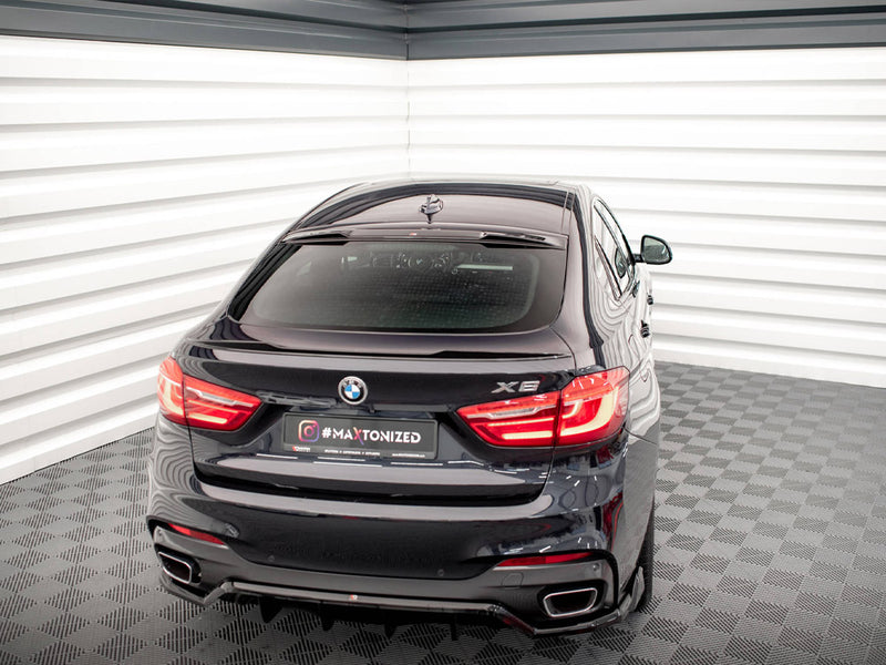 Maxton Design Rear Window Extension BMW X6 F16 M-Pack / X6 M F86