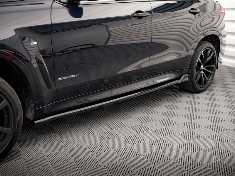 Maxton Design Side Skirts Diffusers V.2 BMW X6 M Sport F16