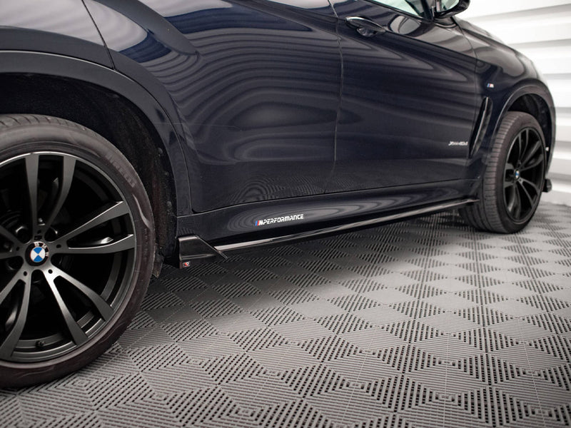 Maxton Design Side Skirts Diffusers V.2 BMW X6 M Sport F16