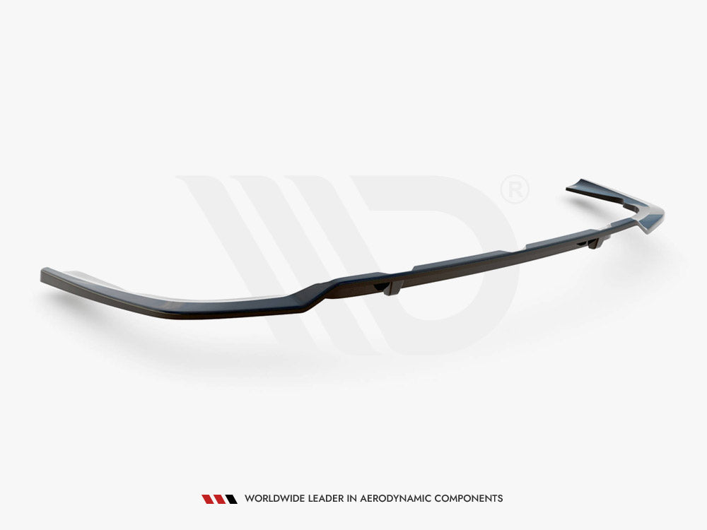 Maxton Design Central Rear Splitter (Vertical Bars) V.3 BMW X6 M-Pack G06