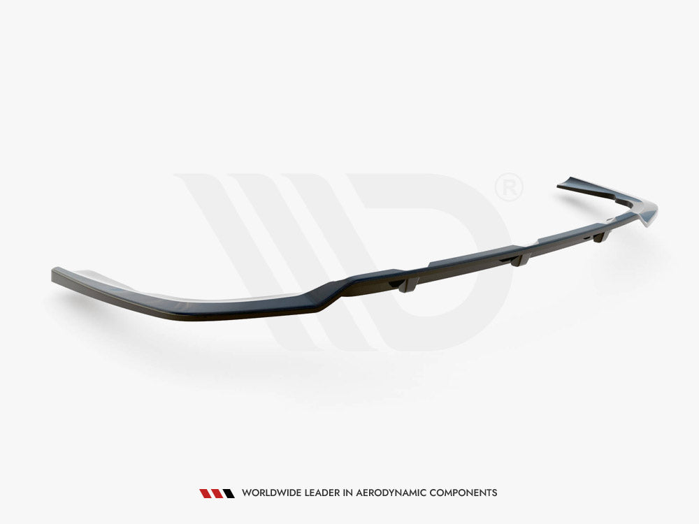 Maxton Design Central Rear Splitter (Vertical Bars) V.2 BMW X6 M-Pack G06