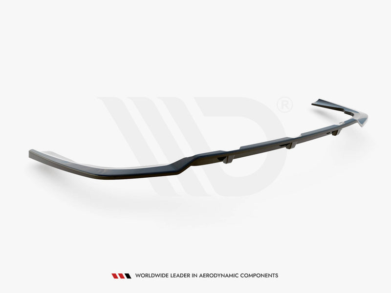 Maxton Design Central Rear Splitter (Vertical Bars) V.2 BMW X6 M-Pack G06