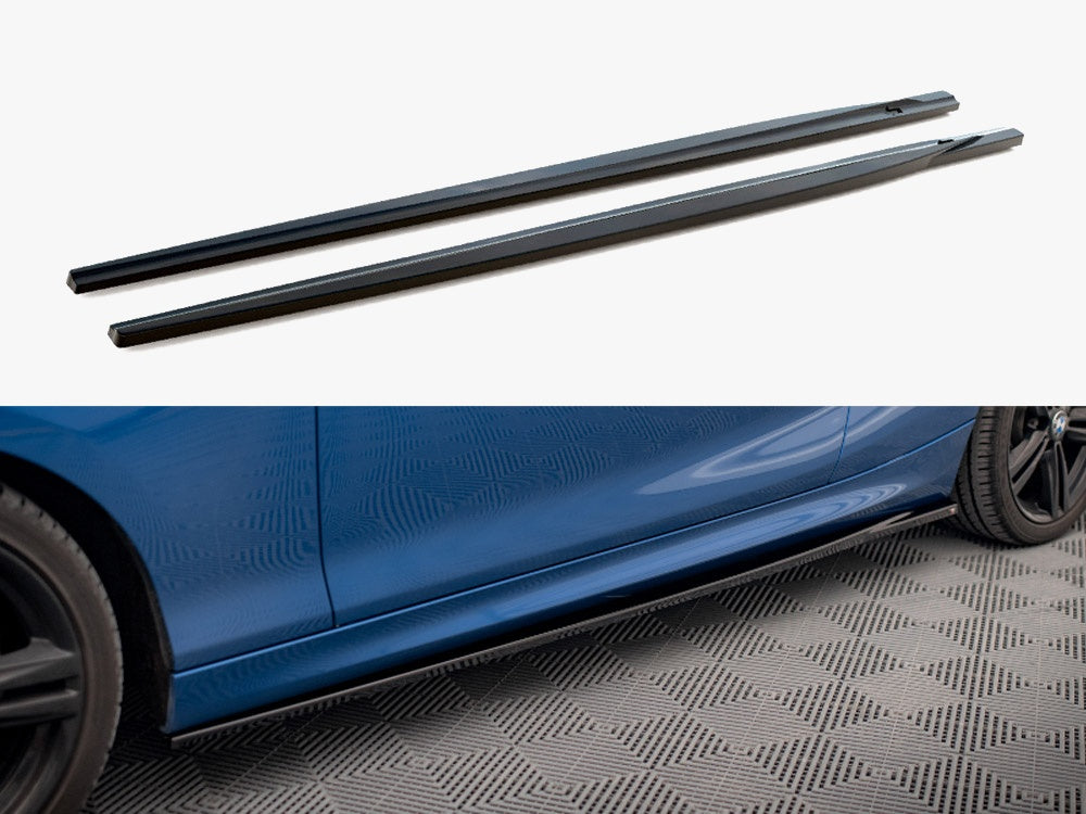 Maxton Design Side Skirts Diffusers BMW 2 M-Pack F22