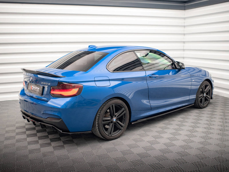 Maxton Design Side Skirts Diffusers BMW 2 M-Pack F22