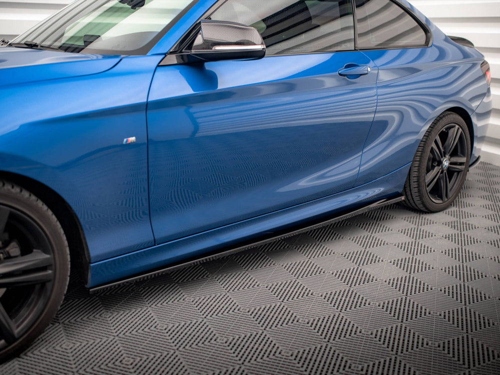 Maxton Design Side Skirts Diffusers BMW 2 M-Pack F22