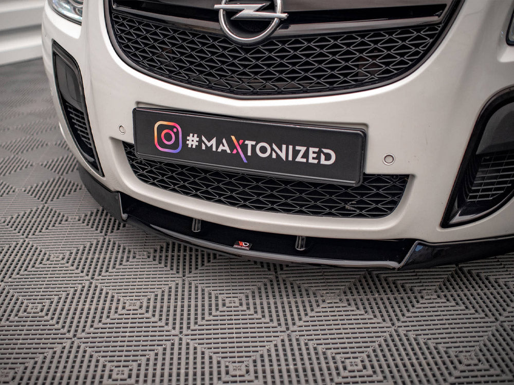 Maxton Design Front Splitter V.1 Opel / Vauxhall Insignia OPC Mk1