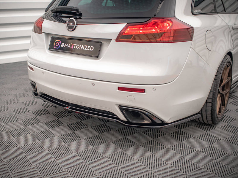 Maxton Design Rear Splitter (Vertical Bars) Opel / Vauxhall Insignia OPC Mk1 Estate