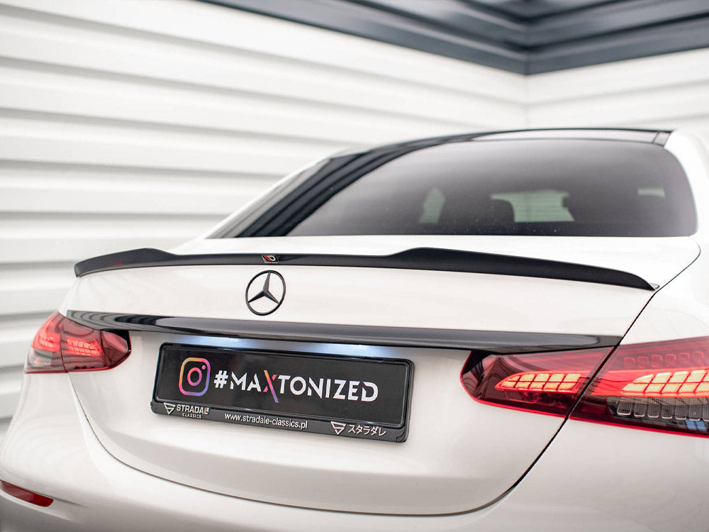 Maxton Design Spoiler CAP Mercedes E Sedan AMG Line W213 Facelift