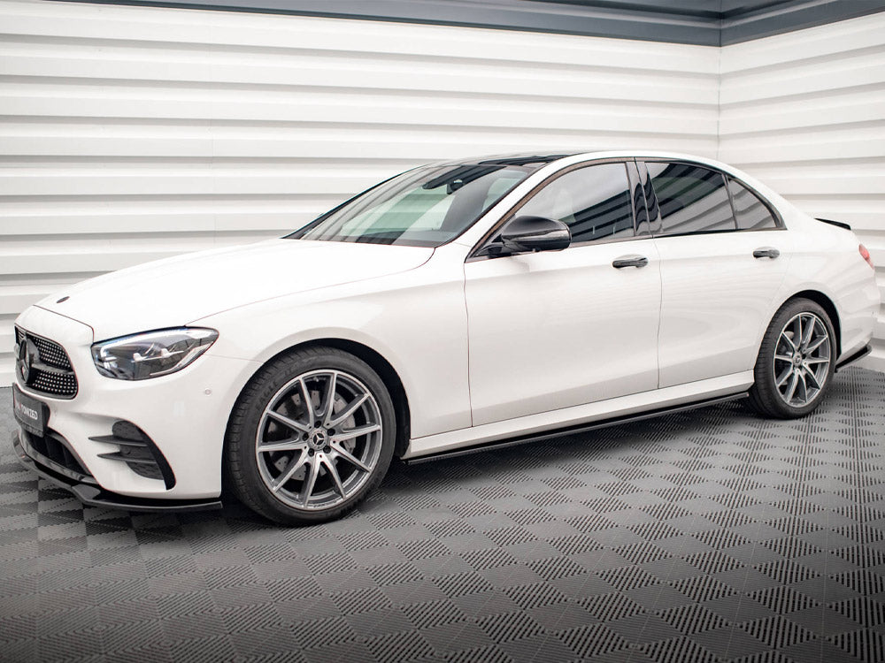 Maxton Design Side Skirt Diffusers Mercedes E AMG Line W213 Facelift