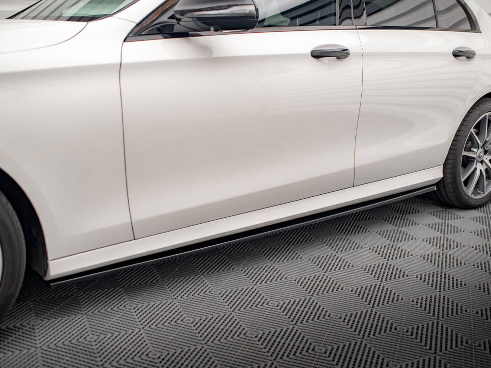 Maxton Design Side Skirt Diffusers Mercedes E AMG Line W213 Facelift