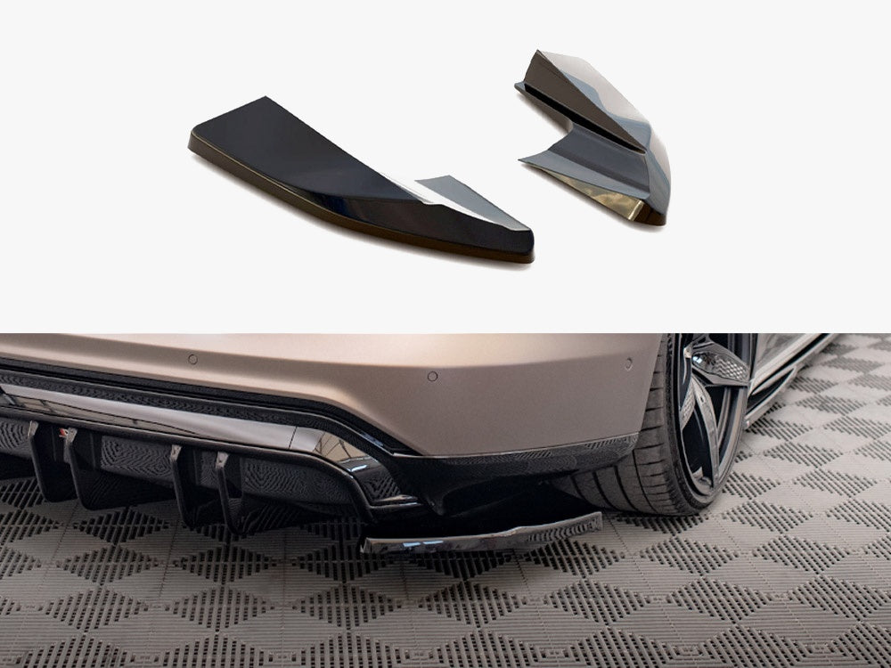 Maxton Design Rear Side Splitters V.2 Audi e-Tron GT / RS GT Mk1