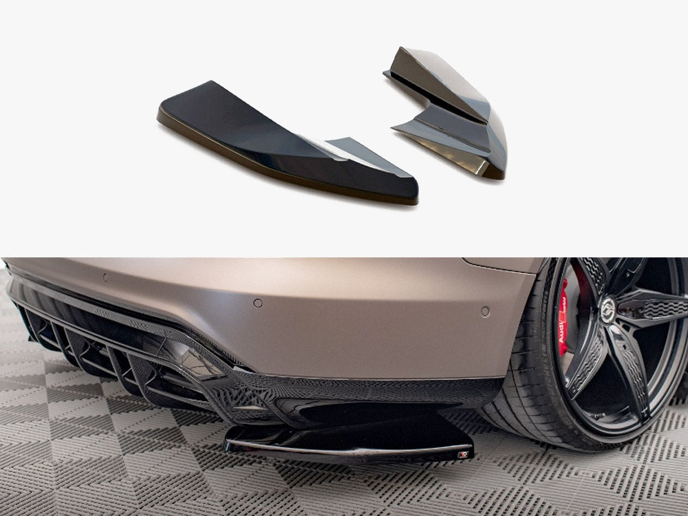 Maxton Design Rear Side Splitters V.1 Audi e-Tron GT / RS GT Mk1