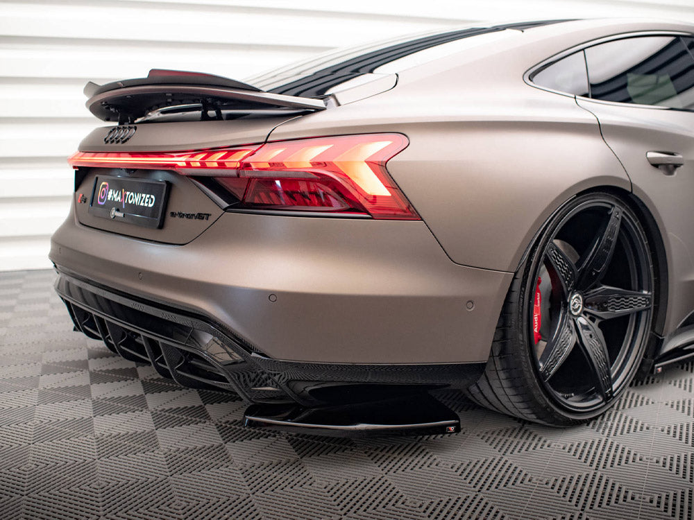 Maxton Design Rear Side Splitters V.1 Audi e-Tron GT / RS GT Mk1