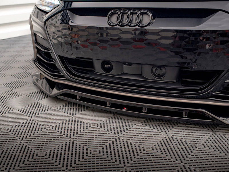 Maxton Design Front Splitter V.2 Audi e-Tron GT / RS GT Mk1