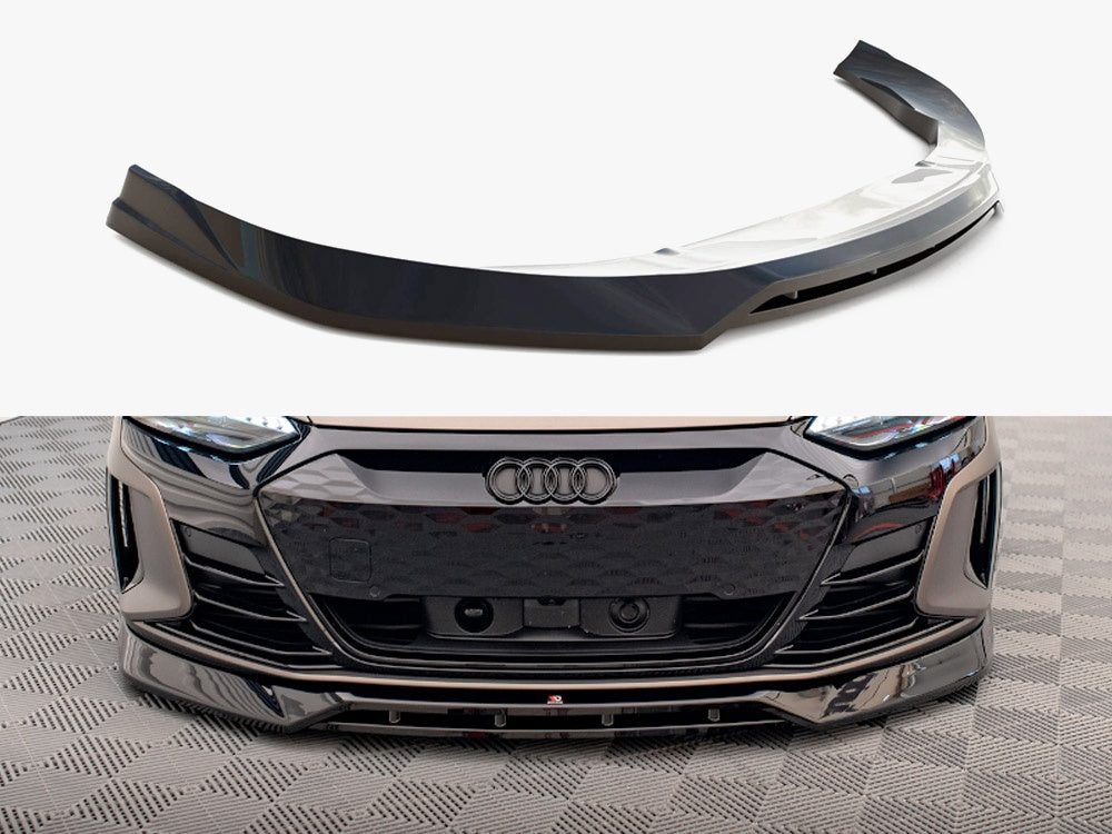 Maxton Design Front Splitter V.3 Audi e-Tron GT / RS GT Mk1