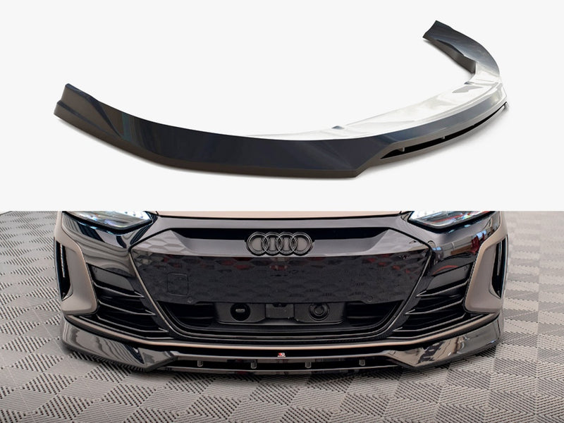 Maxton Design Front Splitter V.3 Audi e-Tron GT / RS GT Mk1