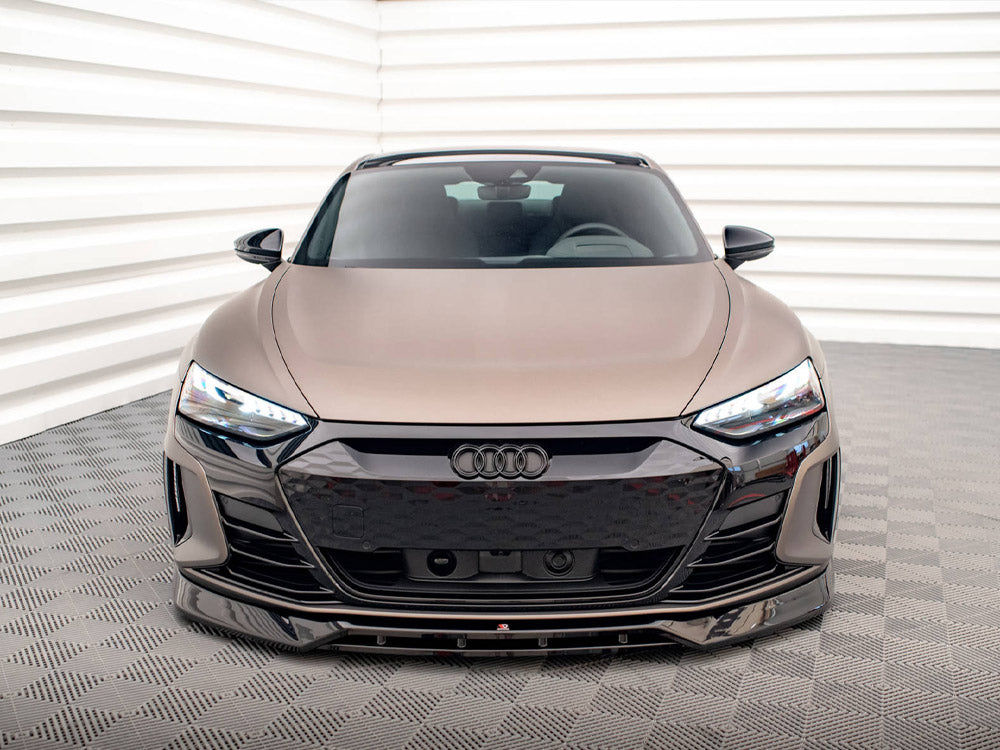 Maxton Design Front Splitter V.3 Audi e-Tron GT / RS GT Mk1