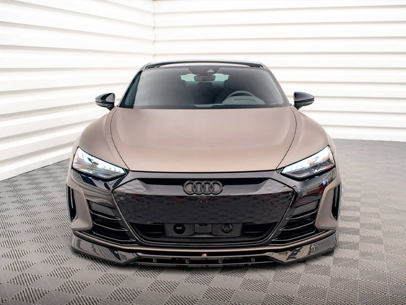 Maxton Design Front Splitter V.3 Audi e-Tron GT / RS GT Mk1