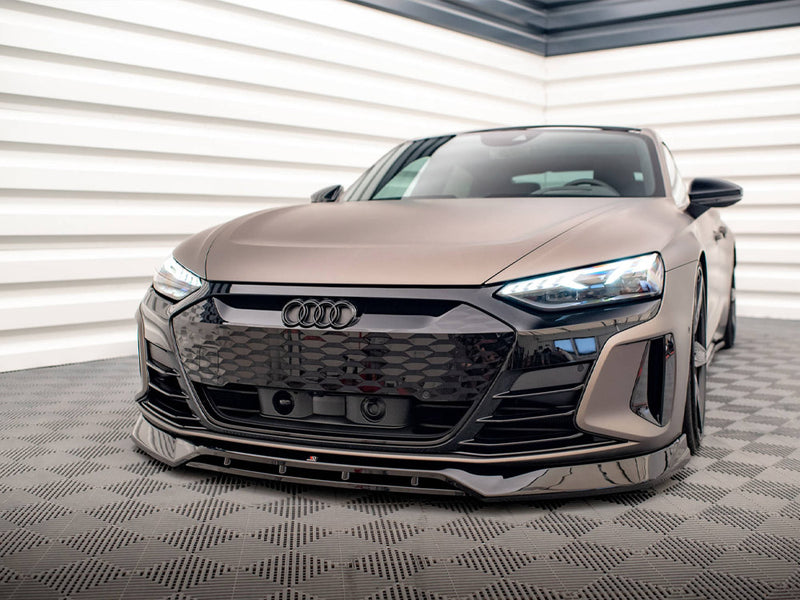 Maxton Design Front Splitter V.3 Audi e-Tron GT / RS GT Mk1
