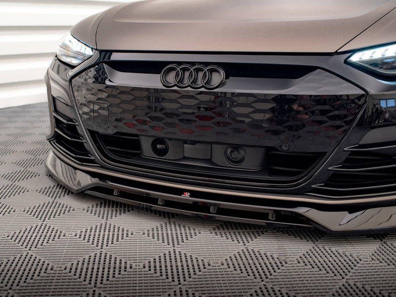 Maxton Design Front Splitter V.3 Audi e-Tron GT / RS GT Mk1
