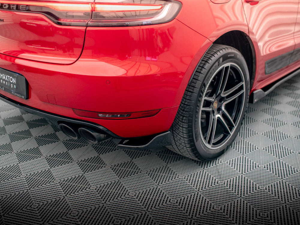 Maxton Design Rear Side Splitters Porsche Macan GTS / Sport Design Mk1 Facelift
