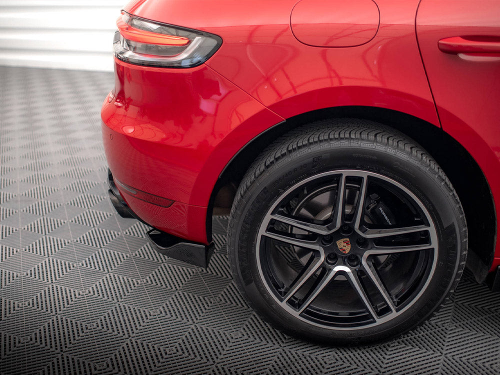 Maxton Design Rear Side Splitters Porsche Macan GTS / Sport Design Mk1 Facelift