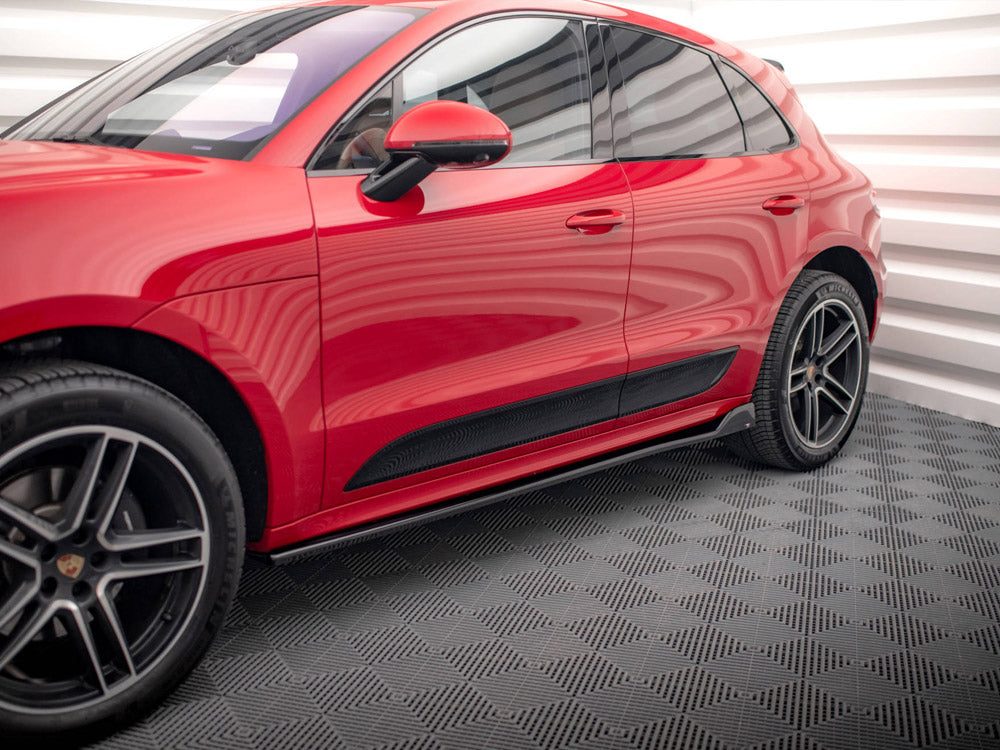 Maxton Design Side Skirts Diffusers Porsche Macan GTS / Sport Design Mk1
