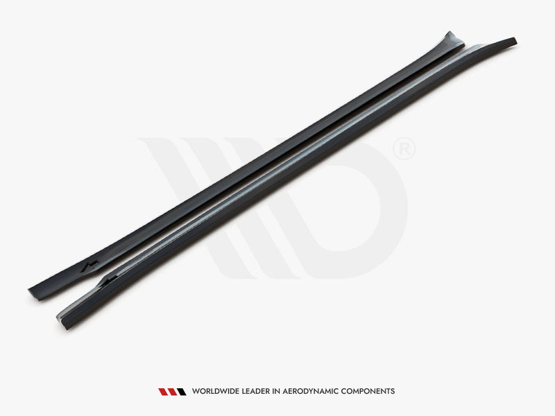 Maxton Design Side Skirts Diffusers V.2 Tesla Model Y