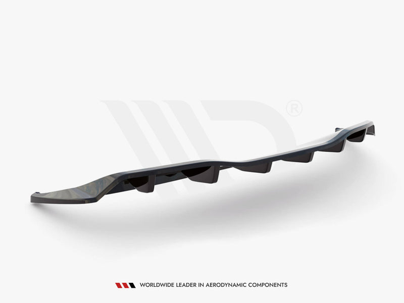 Maxton Design Rear Splitter (Vertical Bars) Tesla Model Y