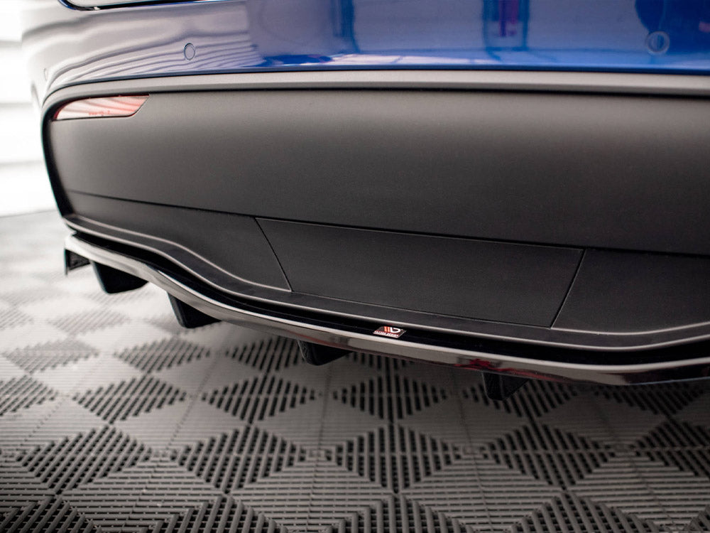 Maxton Design Rear Splitter (Vertical Bars) Tesla Model Y