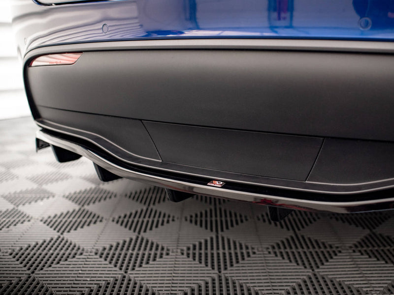 Maxton Design Rear Splitter (Vertical Bars) Tesla Model Y