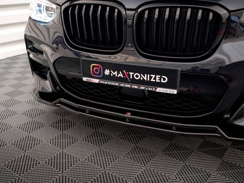 Maxton Design Front Splitter V.1 for BMW X3 M40d / M40i / M-Pack G01