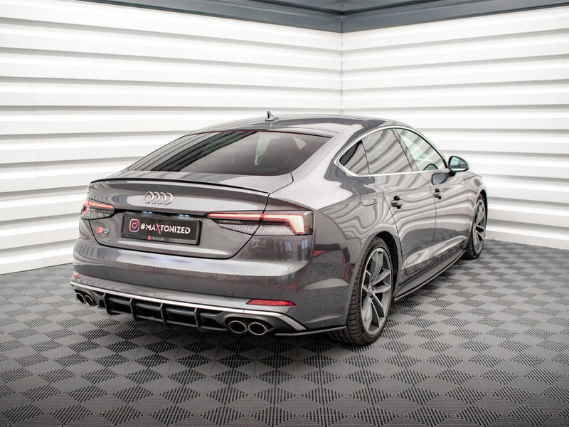 Maxton Design Street PRO Rear Side Splitters Audi S5 Sportback F5