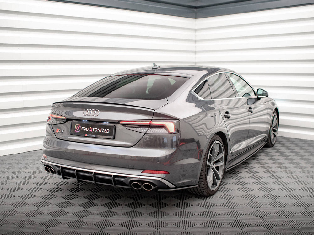 Maxton Design Street PRO Rear Diffuser Audi S5 Coupe / Sportback F5