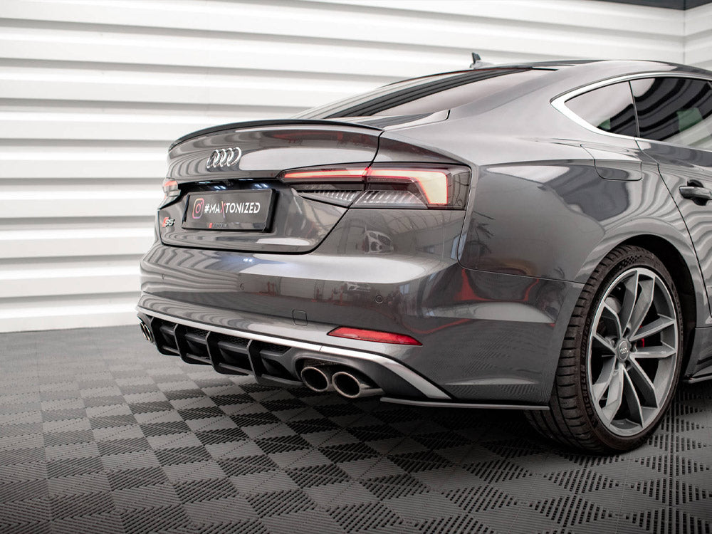 Maxton Design Street PRO Rear Diffuser Audi S5 Coupe / Sportback F5