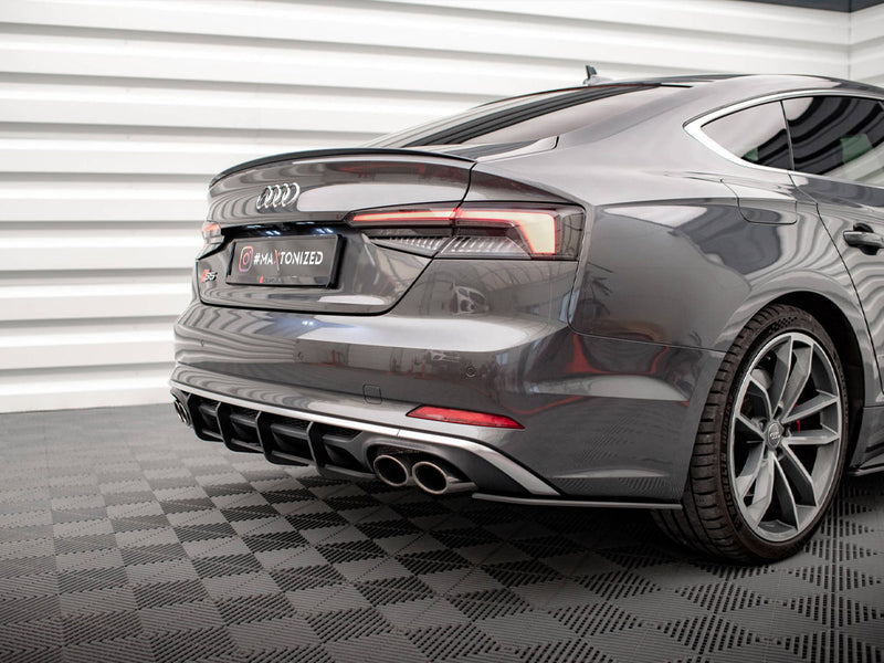 Maxton Design Street PRO Rear Diffuser Audi S5 Coupe / Sportback F5