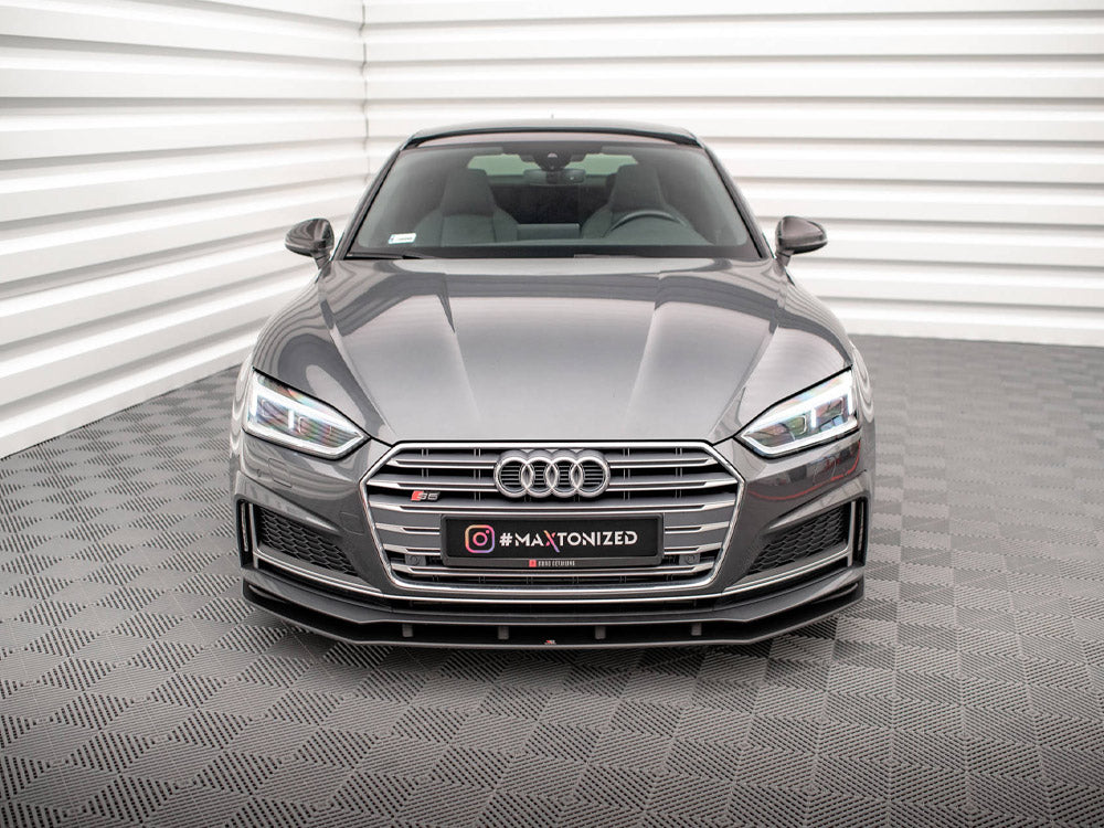 Maxton Design Street PRO Front Splitter Audi A5 S-Line / S5 Coupe / Sportback F5