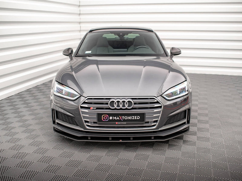 Maxton Design Street PRO Front Splitter Audi A5 S-Line / S5 Coupe / Sportback F5